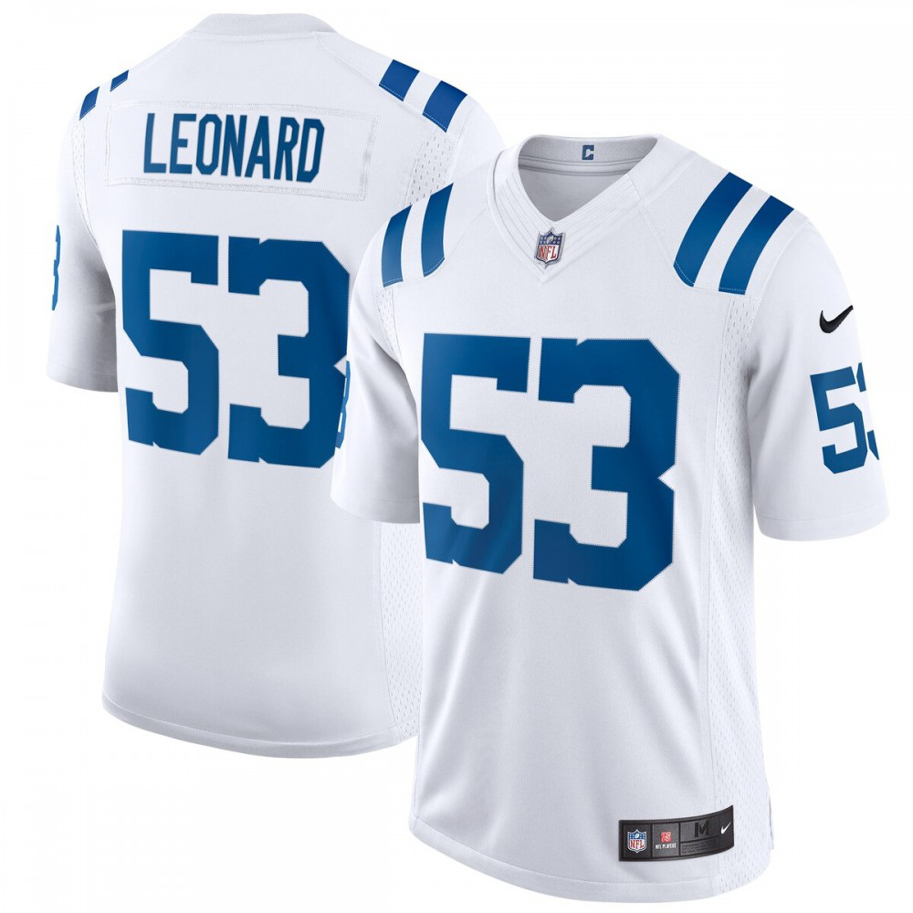Shaquille Leonard Indianapolis Colts Nike Vapor Limited Jersey - White-Profan Arena